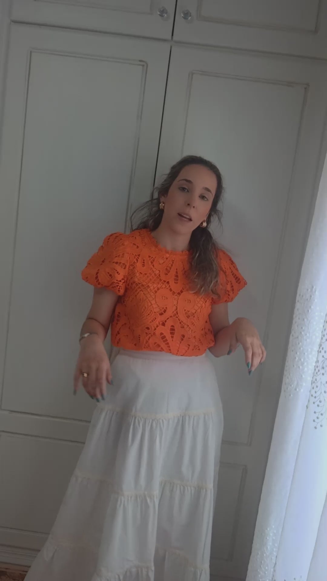 Blusa Abullonada