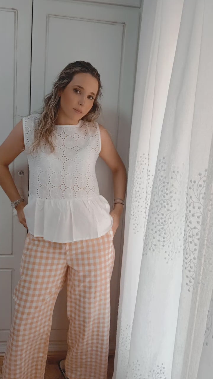 Blusa Perforada