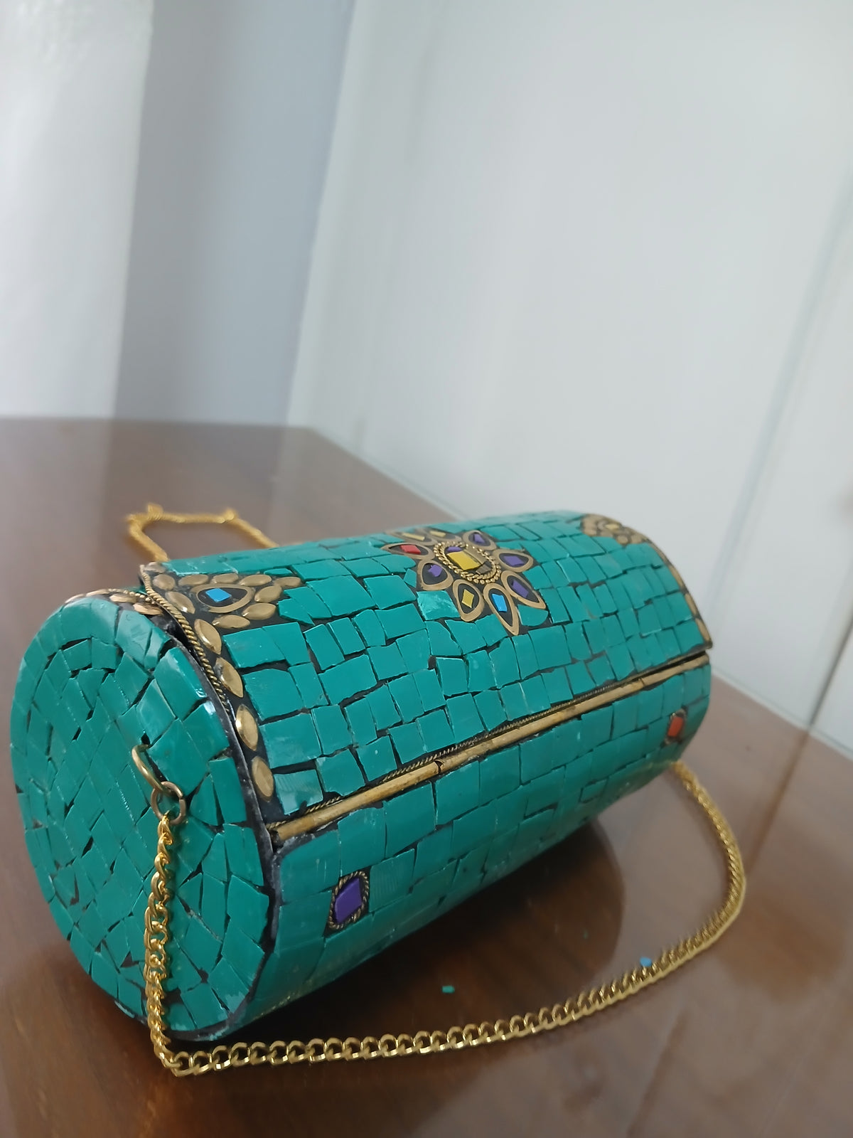 Bolso Latón redondo