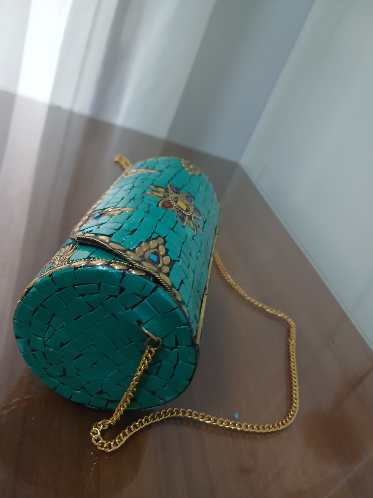 Bolso Latón redondo