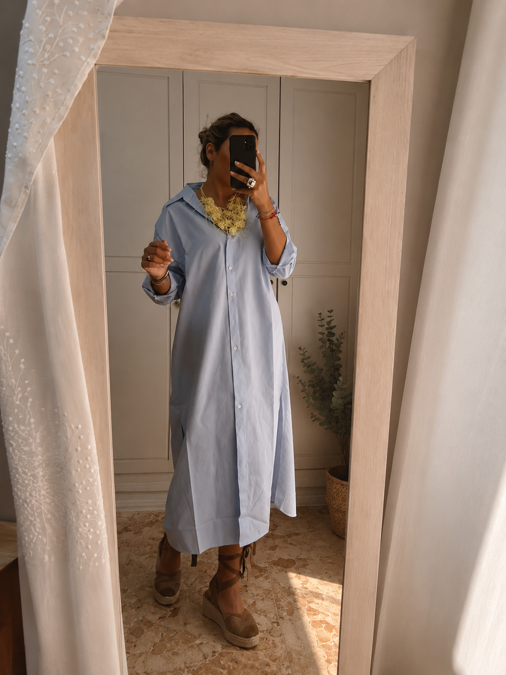 Vestido camisero