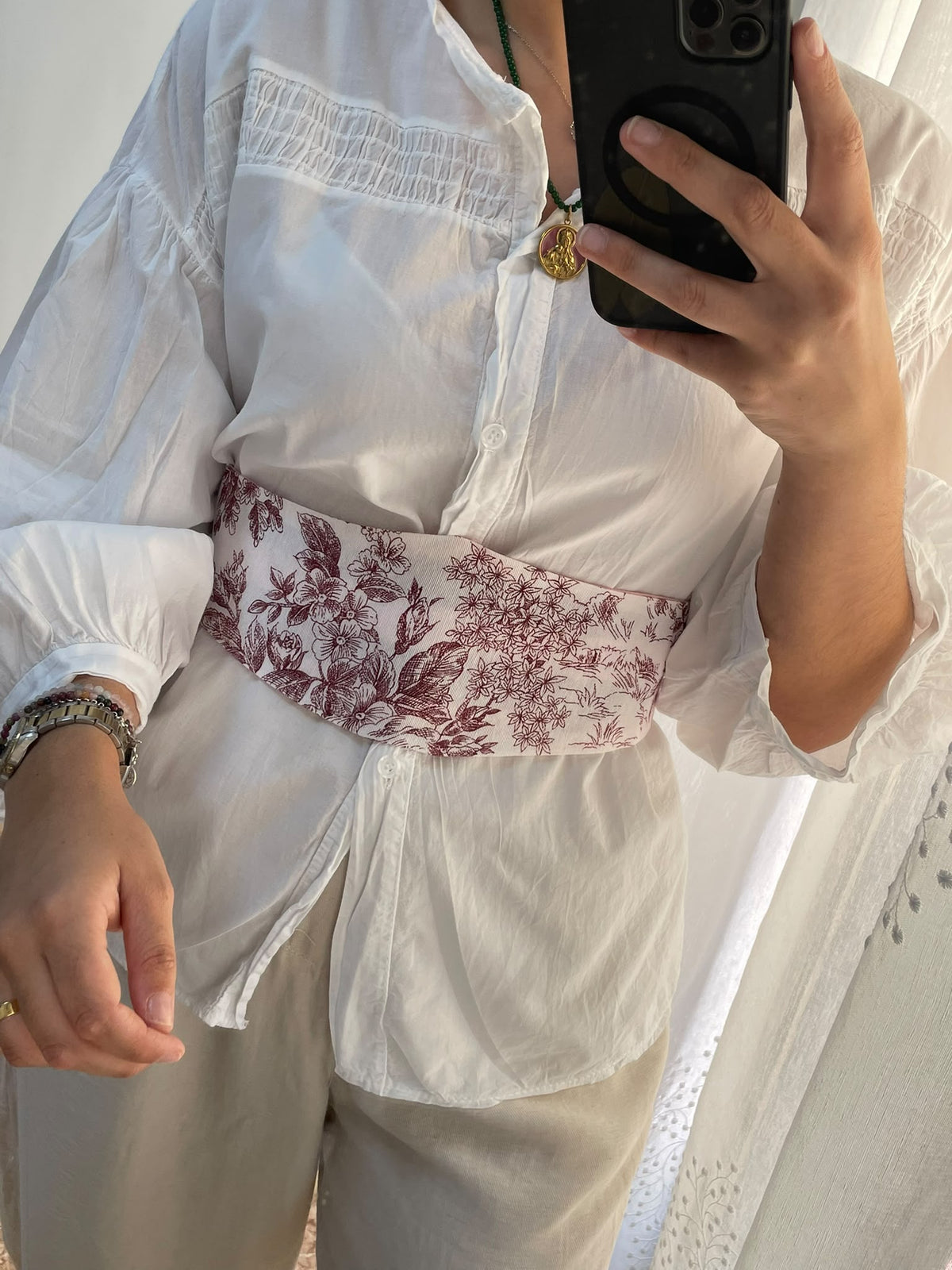 Fajín reversible